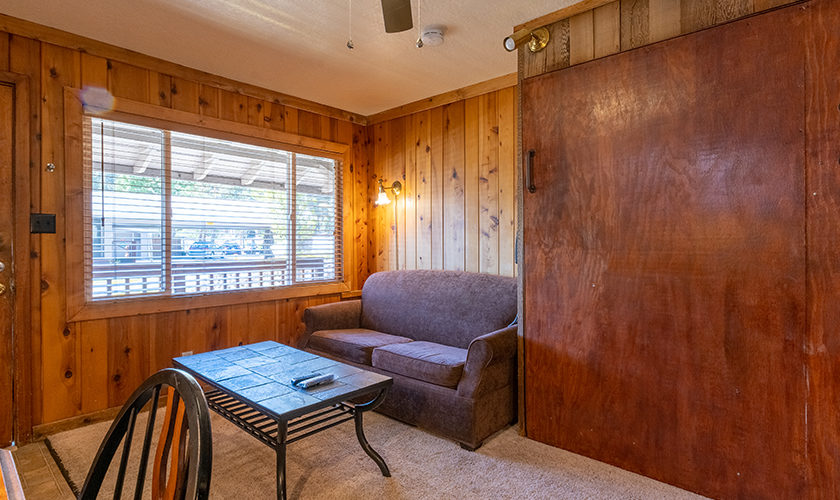 Tahoe Sands Resort studio living room