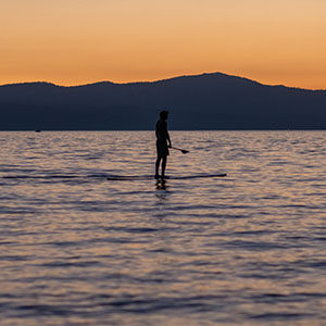 Best Places to Stand-Up Paddleboard Around Lake Tahoe