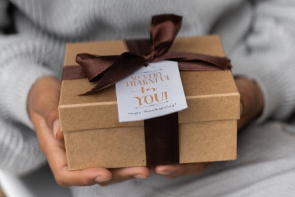thank you gift box
